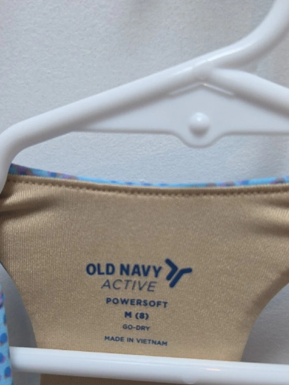 Old Navy Blue Active Tank Top Sports Bra